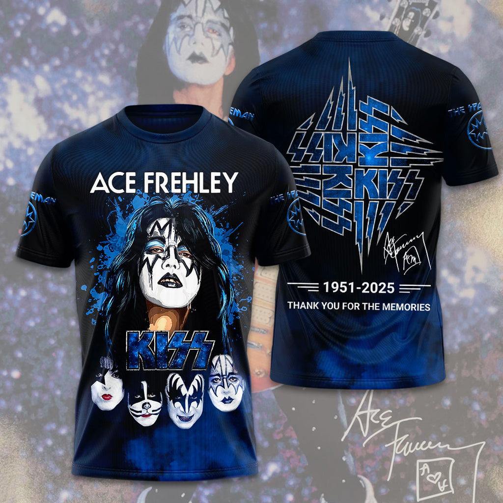 KISS x Ace Frehley 3D Apparel – HOATT13993