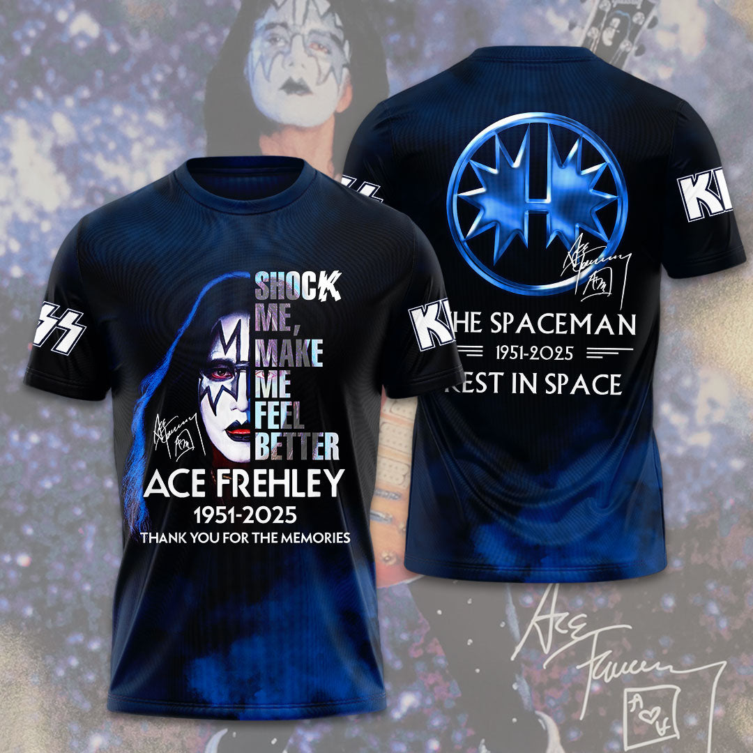 KISS x Ace Frehley 3D Apparel – HOATT13995