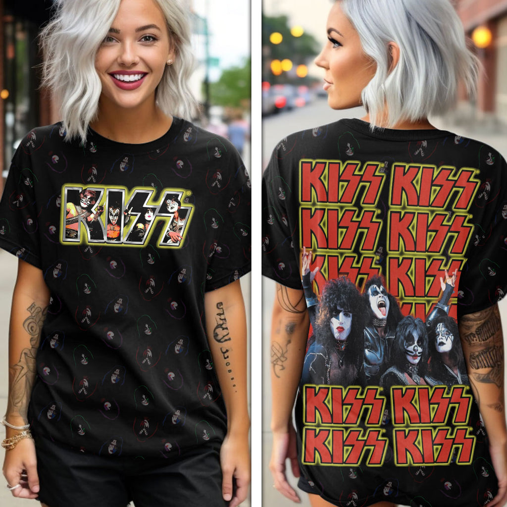 Kiss Band 3D Apparel – GNE 105