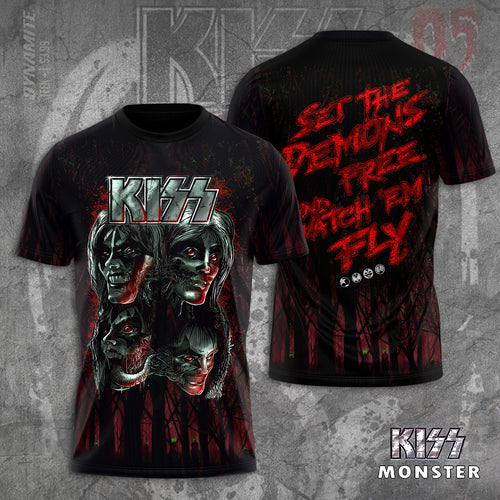 Kiss Band 3D Apparel – GNE 1823
