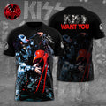 Kiss Band 3D Apparel – GNE 2459