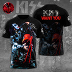 Kiss Band 3D Apparel – GNE 2459