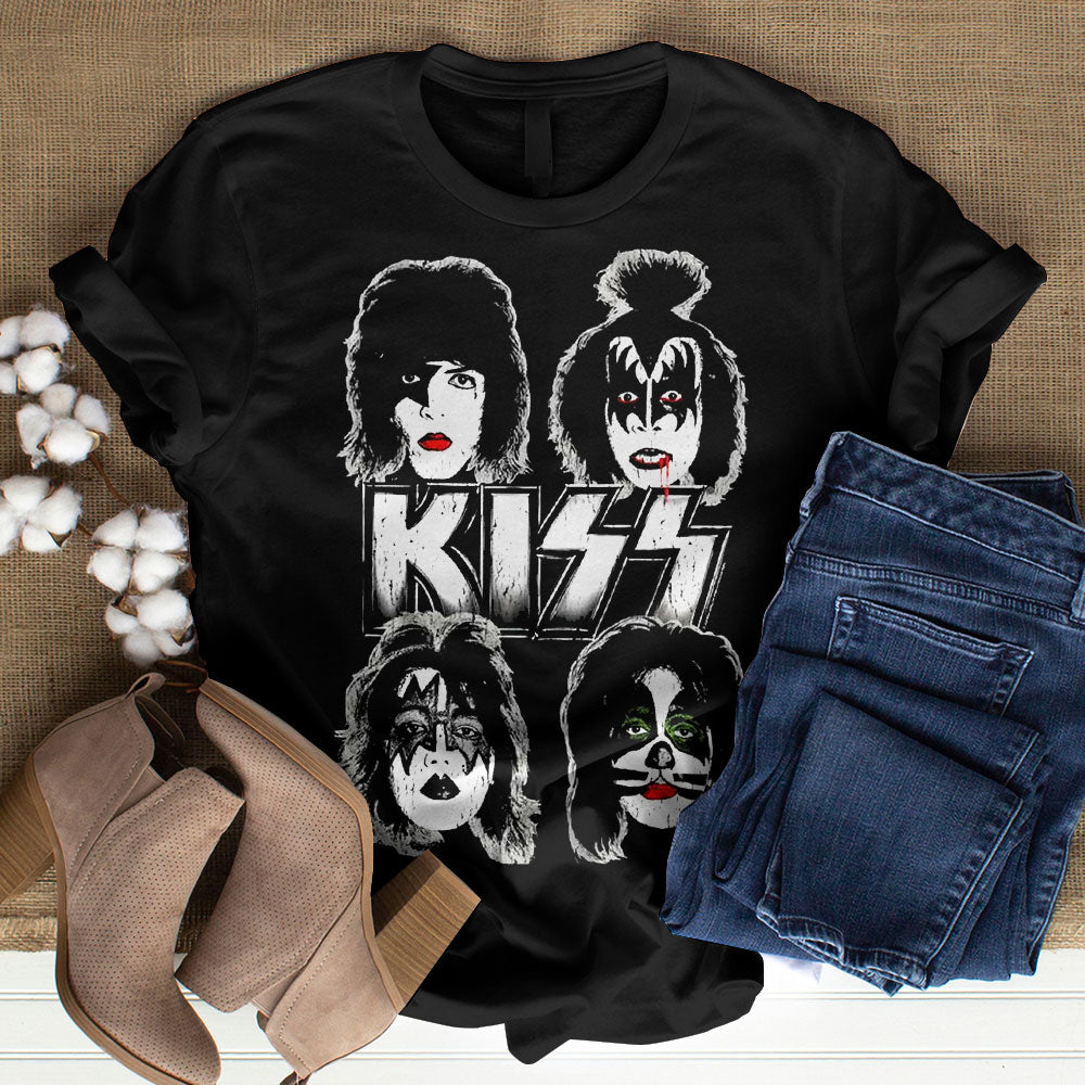 Kiss Band 3D T-Shirt – GNE 2976
