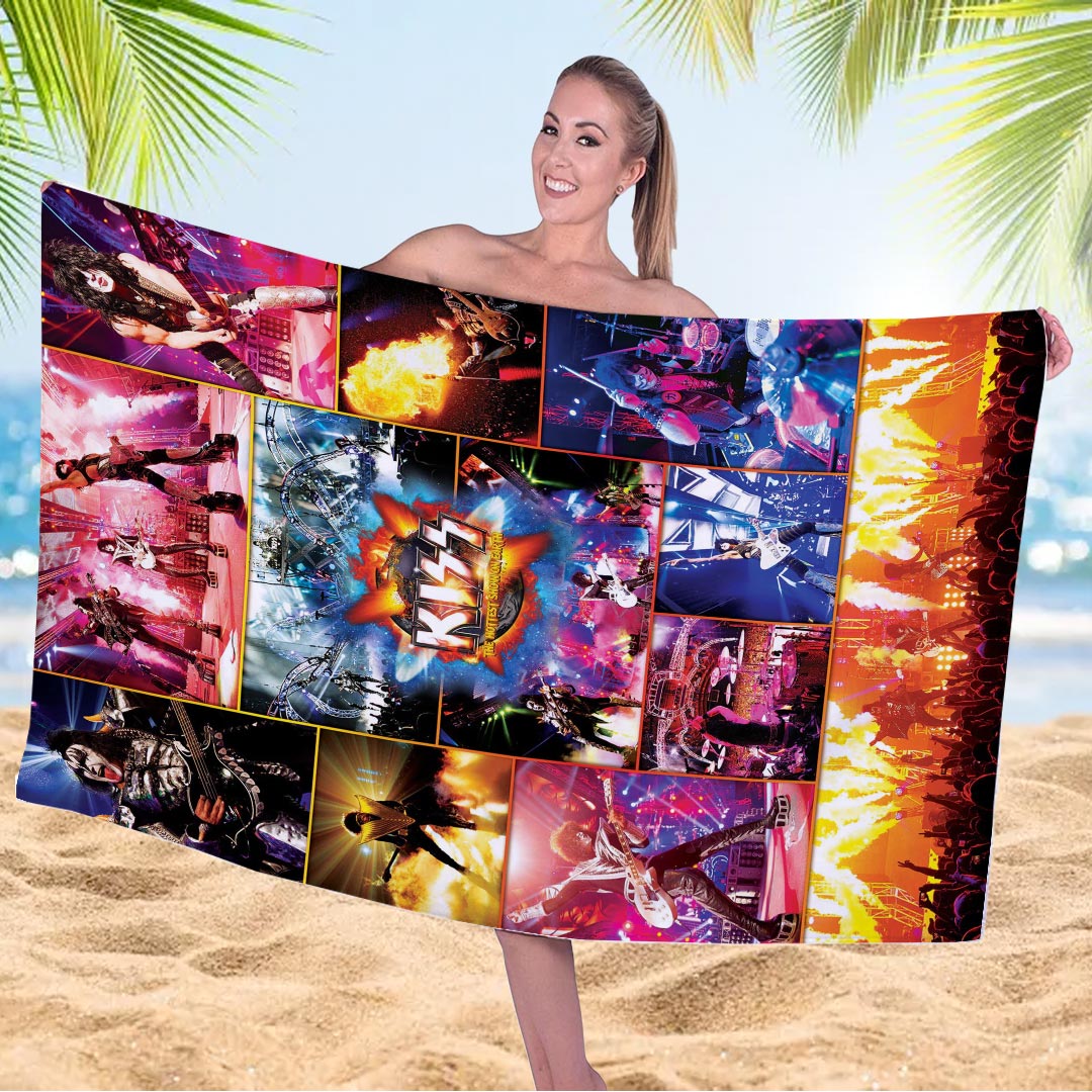 KISS Rectangle Beach Towel – HOATT17265
