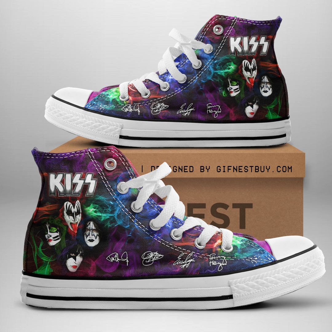 KISS High Top Canvas Shoes – HOATT 3100