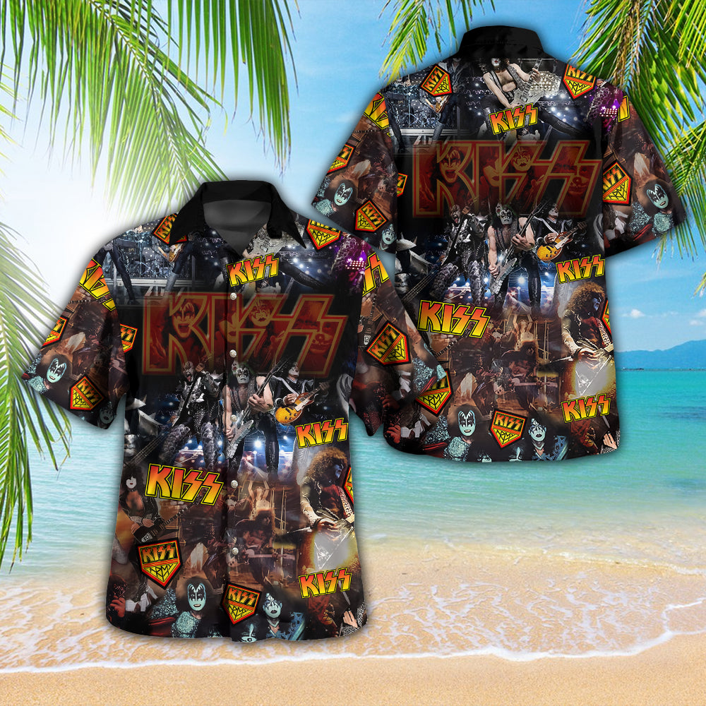 KISS 3D Hawaiian Apparel – GNE 2942