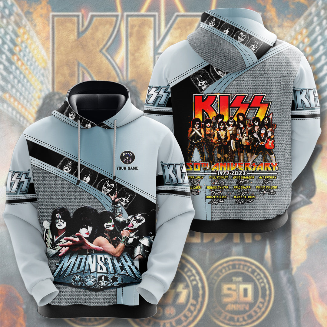 Kiss Band 3D Apparel – HUANNM 838