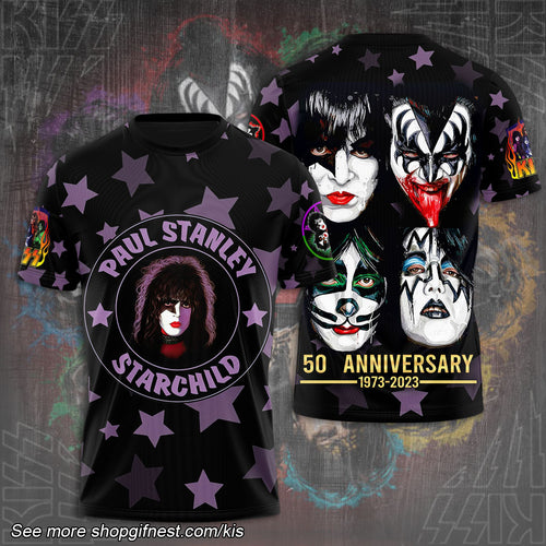 Kiss Band 3D Apparel – HUANNM 1519