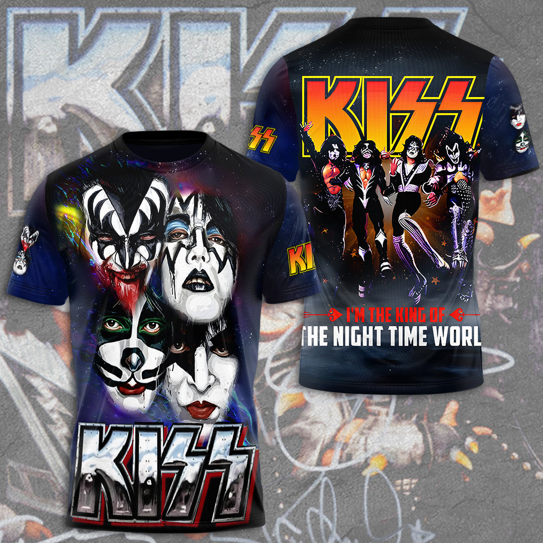 Kiss Band 3D Apparel – HUANNM 945