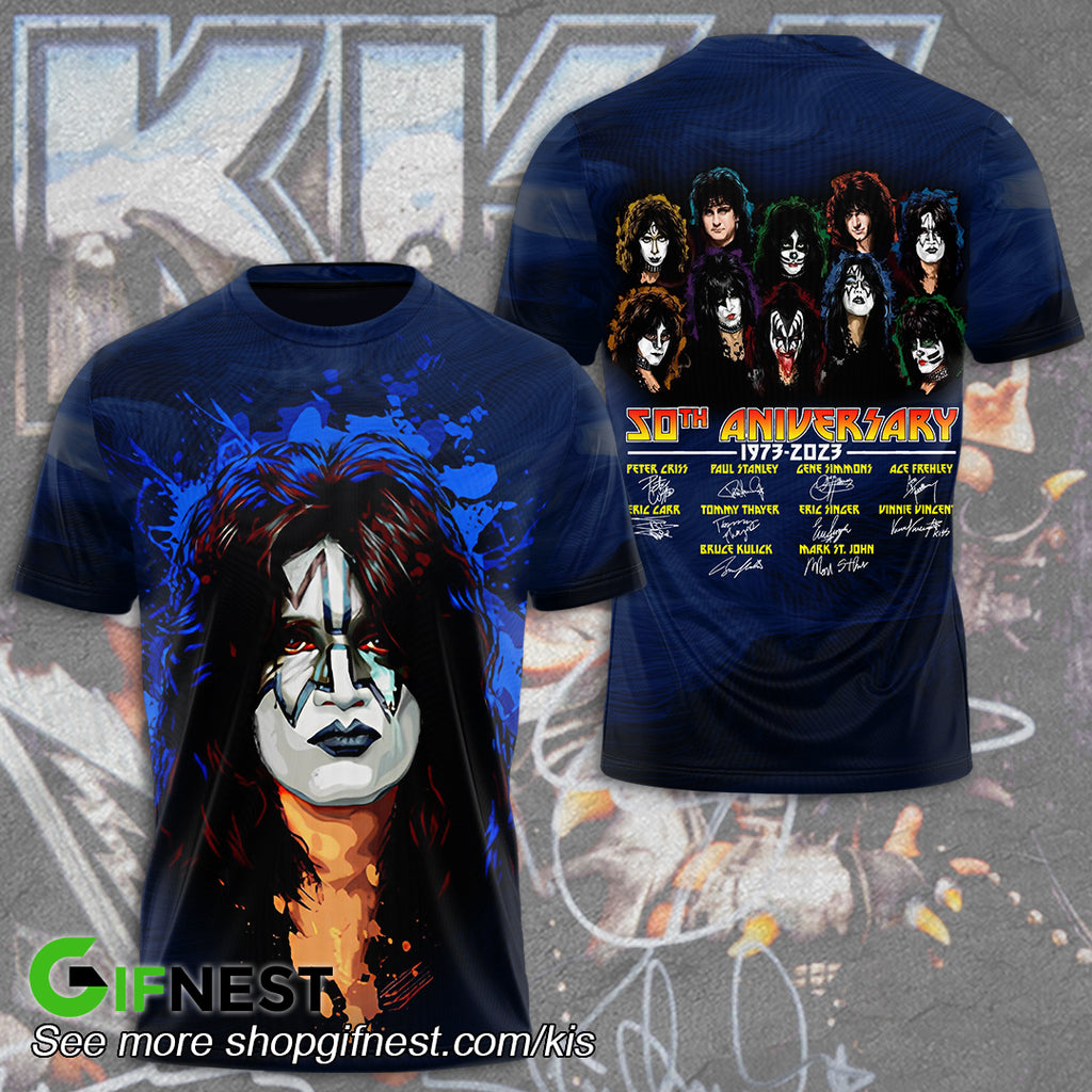 Kiss Band 3D Apparel – HUANNM 987