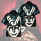 KISS 3D Hawaiian Apparel – HUANNM 354.1