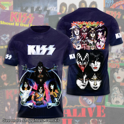 Kiss Band 3D Apparel – HUANNM 2081