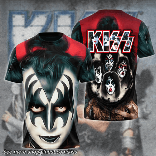 Kiss Band 3D Apparel – HUANNM 2206