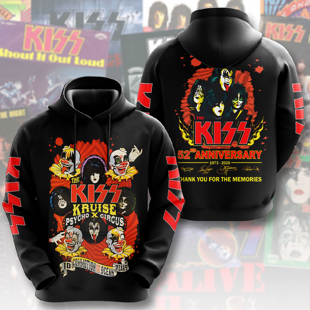 Kiss Band 3D Apparel – GNE NEW11
