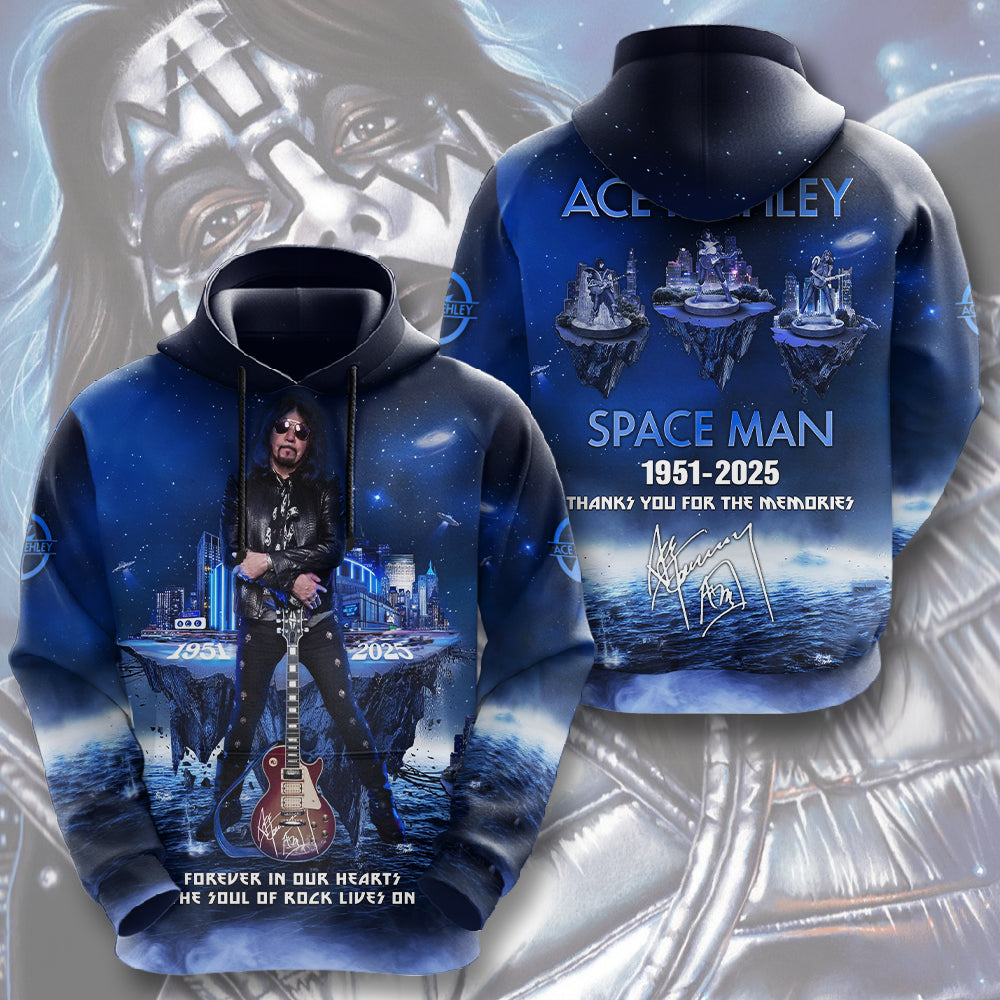 KISS x Ace Frehley 3D Apparel – GNENEW709