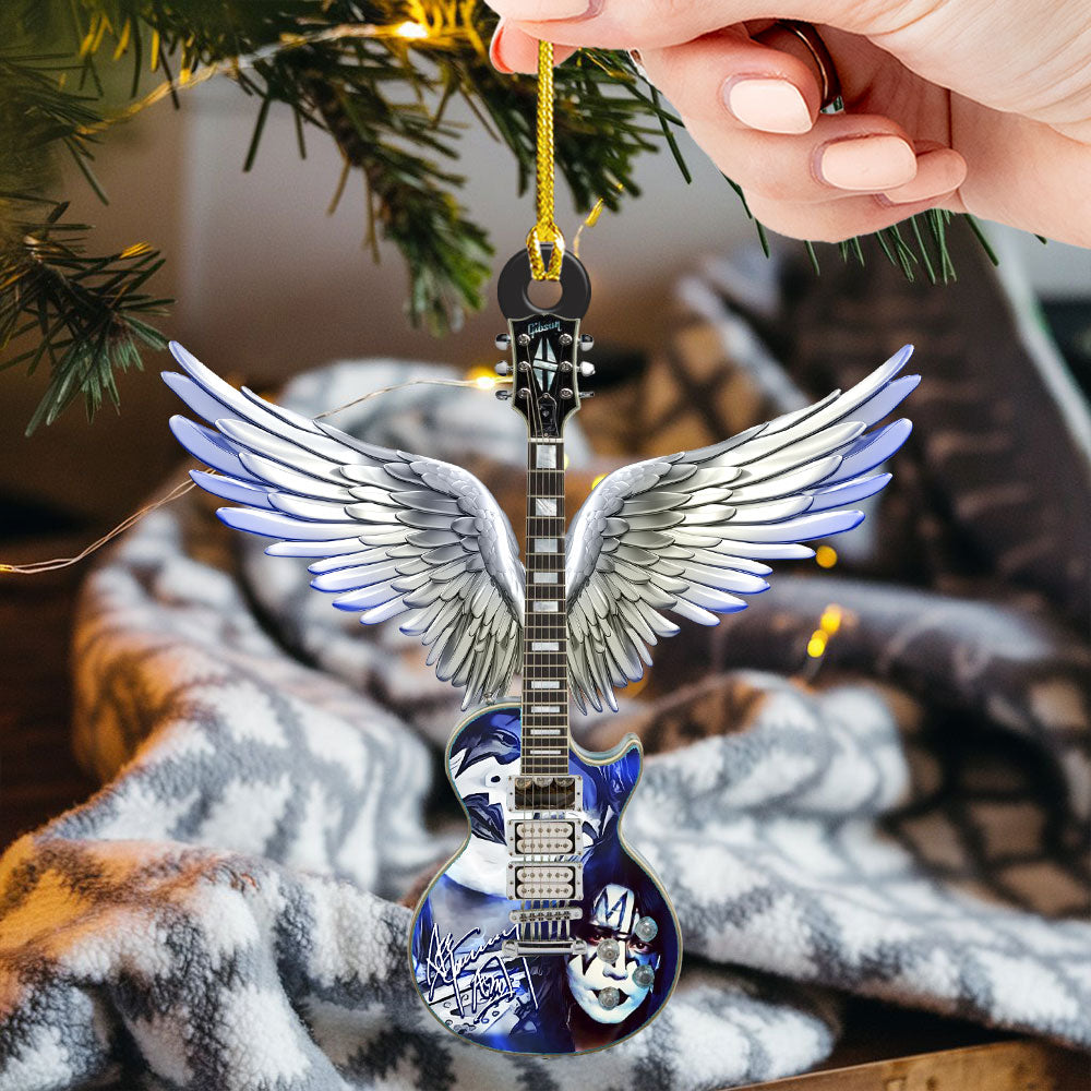 KISS x Ace Frehley Custom Shape 2-sided Acrylic Ornament – HOATT13920
