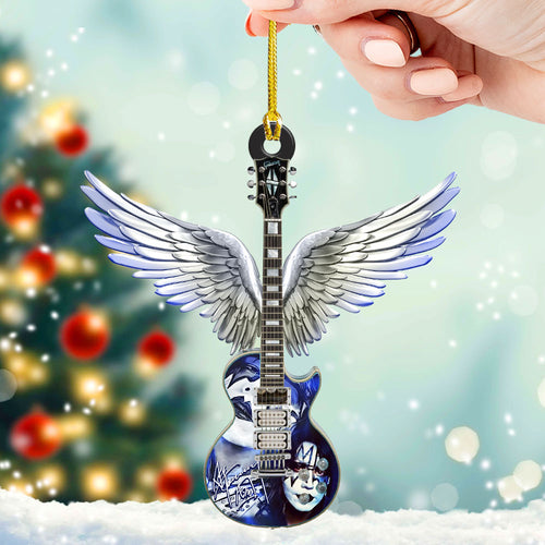KISS x Ace Frehley Custom Shape 2-sided Acrylic Ornament – HOATT13920
