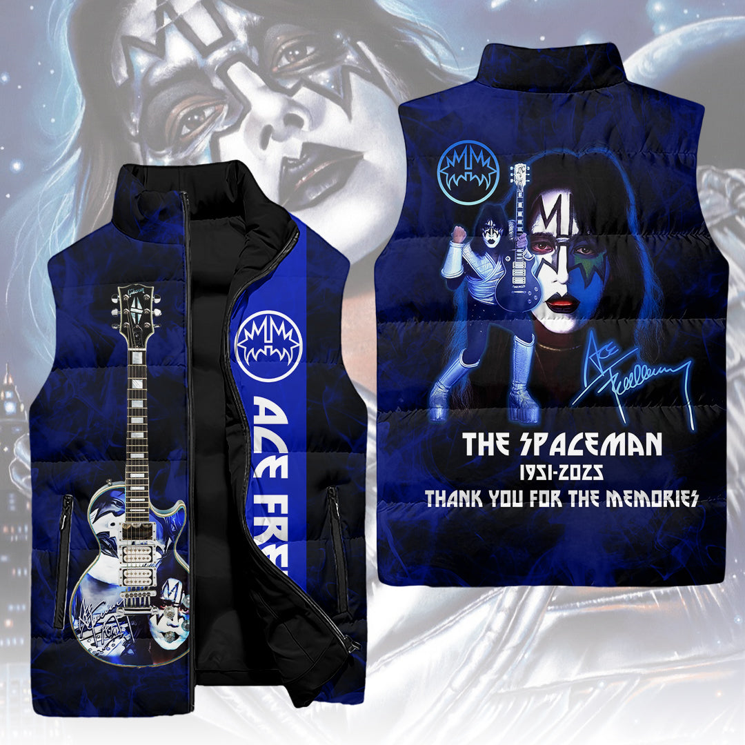 KISS x Ace Frehley 3D Sleeveless Down Jacket – HOATT14047