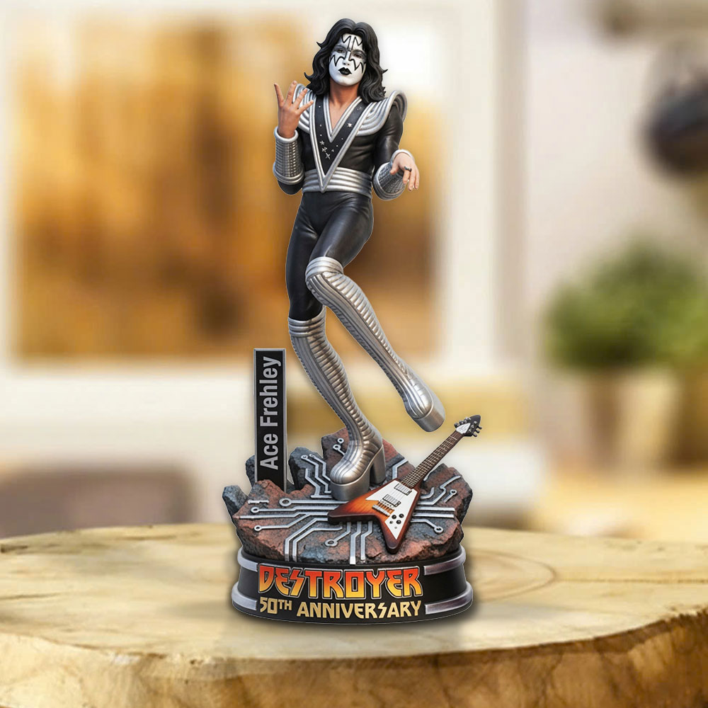 KISS x Ace Frehley Custom Shape Acrylic Plaque – TMTHU6767
