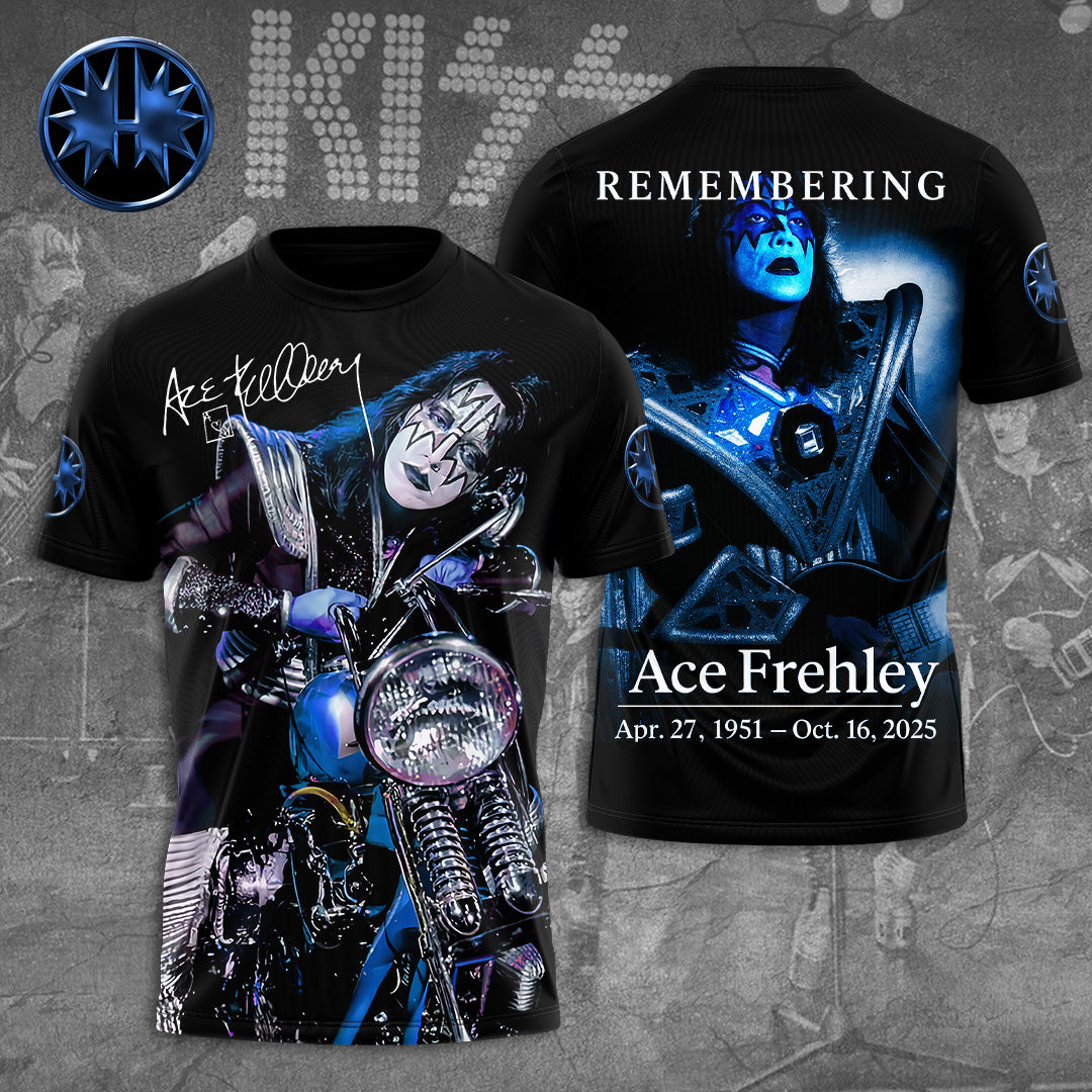 KISS x Ace Frehley 3D Apparel – GNE4539