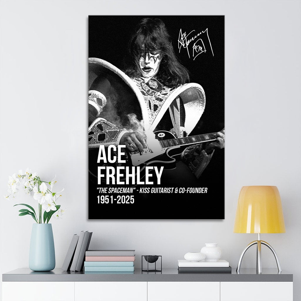 KISS x Ace Frehley Rectangle Canvas With Inner Frame – GNE4576