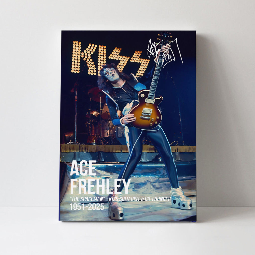 KISS x Ace Frehley Rectangle Canvas With Inner Frame – GNE4593
