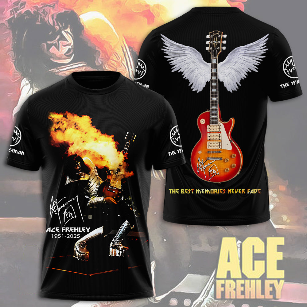KISS x Ace Frehley 3D Apparel – HOATT13934