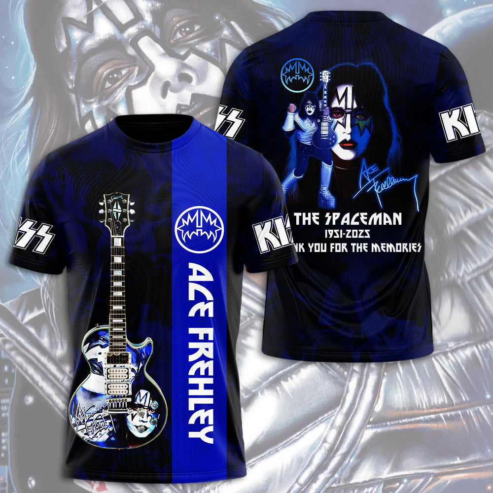 KISS x Ace Frehley 3D Apparel – HOATT13975
