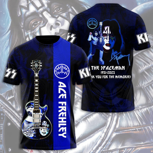 KISS x Ace Frehley 3D Apparel – HOATT13975