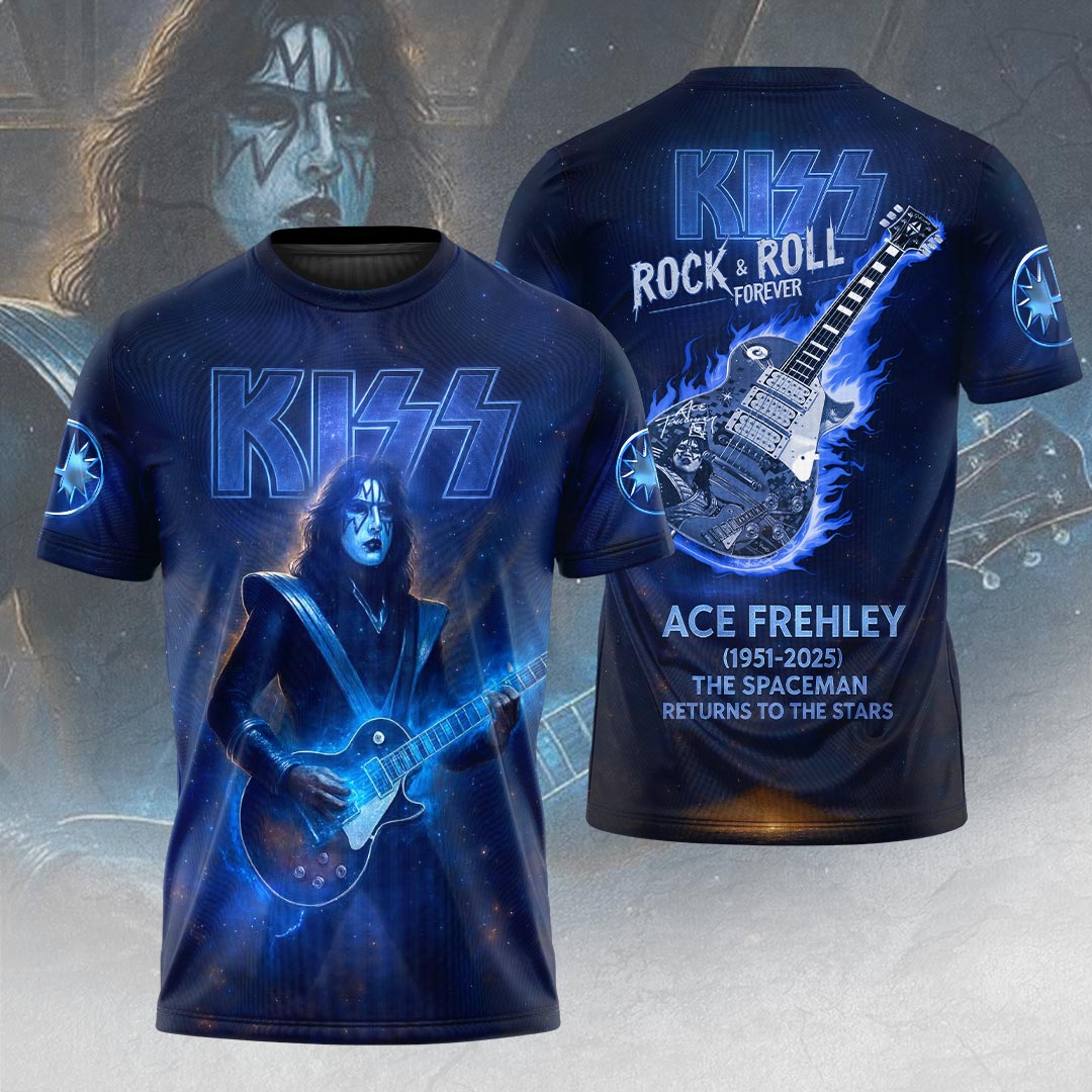 KISS x Ace Frehley 3D Apparel – GNE4560