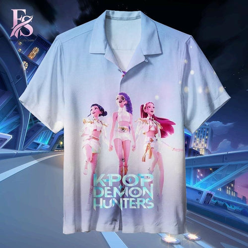 KPop Demon Hunters Hawaiian Shirt