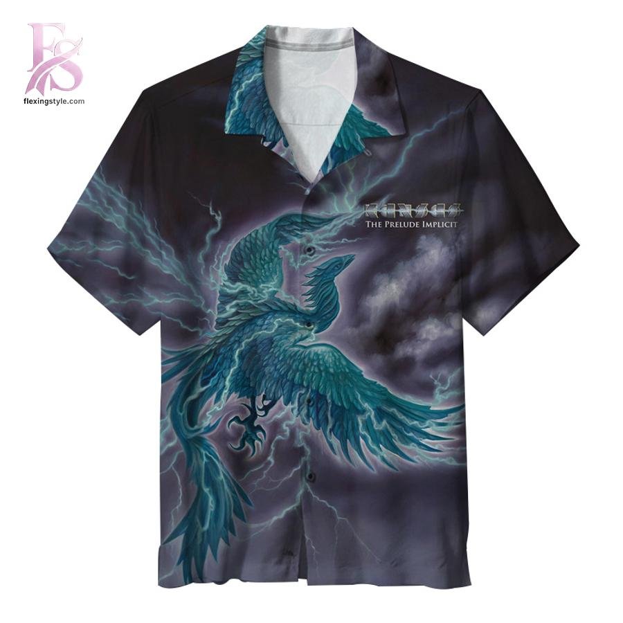 Kansas Band The Prelude Implicit album Hawaiian Shirt