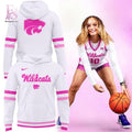 Kansas State Wildcats Basketball Pink for a Purpose Uniform Hoodie