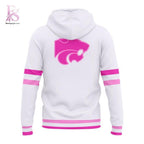Kansas State Wildcats Basketball Pink for a Purpose Uniform Hoodie