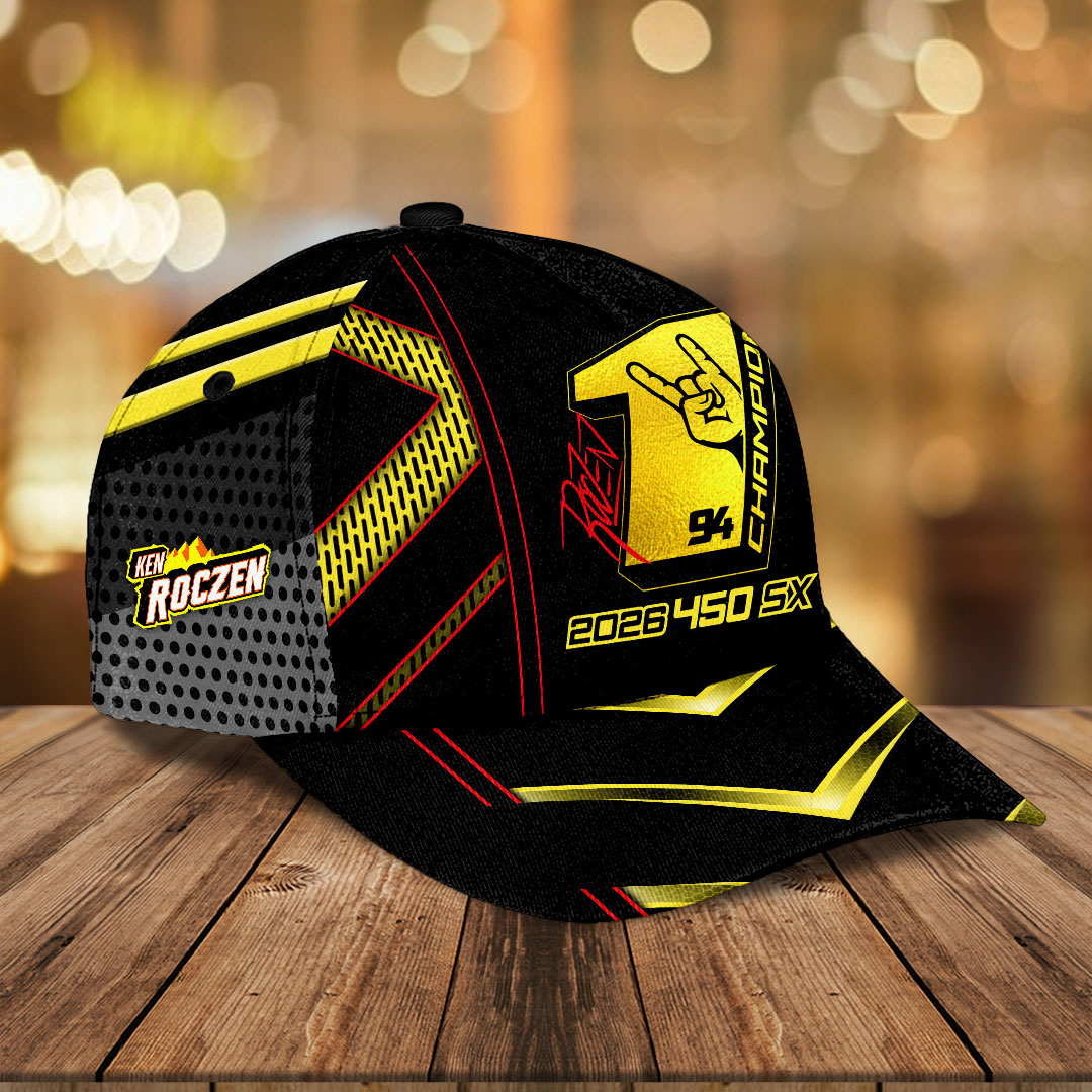 Ken Roczen 2026 AMA Supercross 450cc Champion Classic Cap – HOATT17899