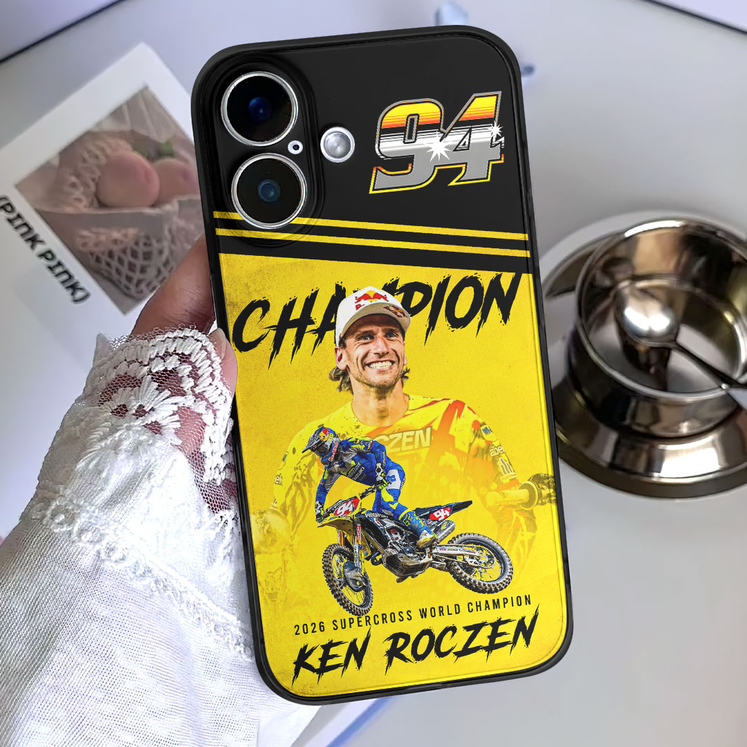 Ken Roczen 2026 AMA Supercross 450cc Champion Phone Case – HOATT18053