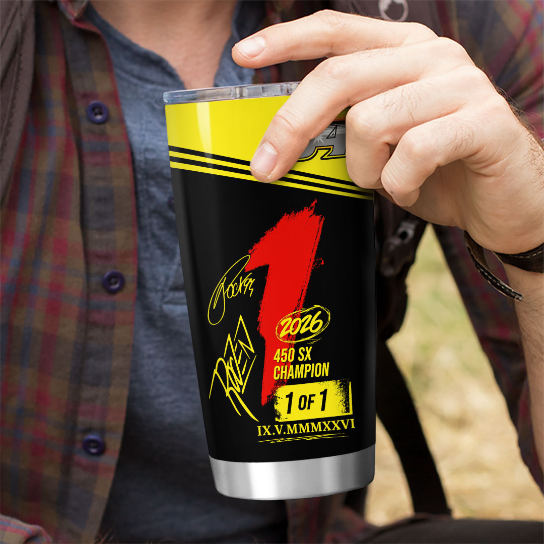 Ken Roczen 2026 AMA Supercross 450cc Champion Tumbler Cup – HOATT18039