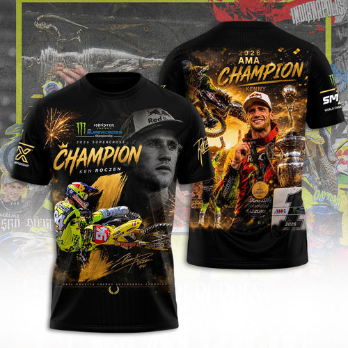 Ken Roczen 450SX Champion 2026 3D Apparel – TANTN22875