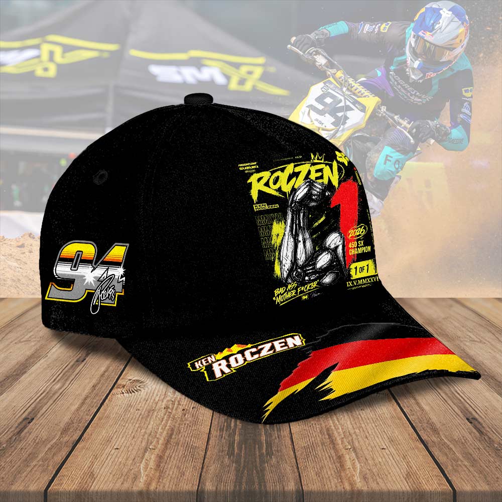 Ken Roczen 2026 AMA Supercross 450cc Champion Classic Cap – HOATT17891