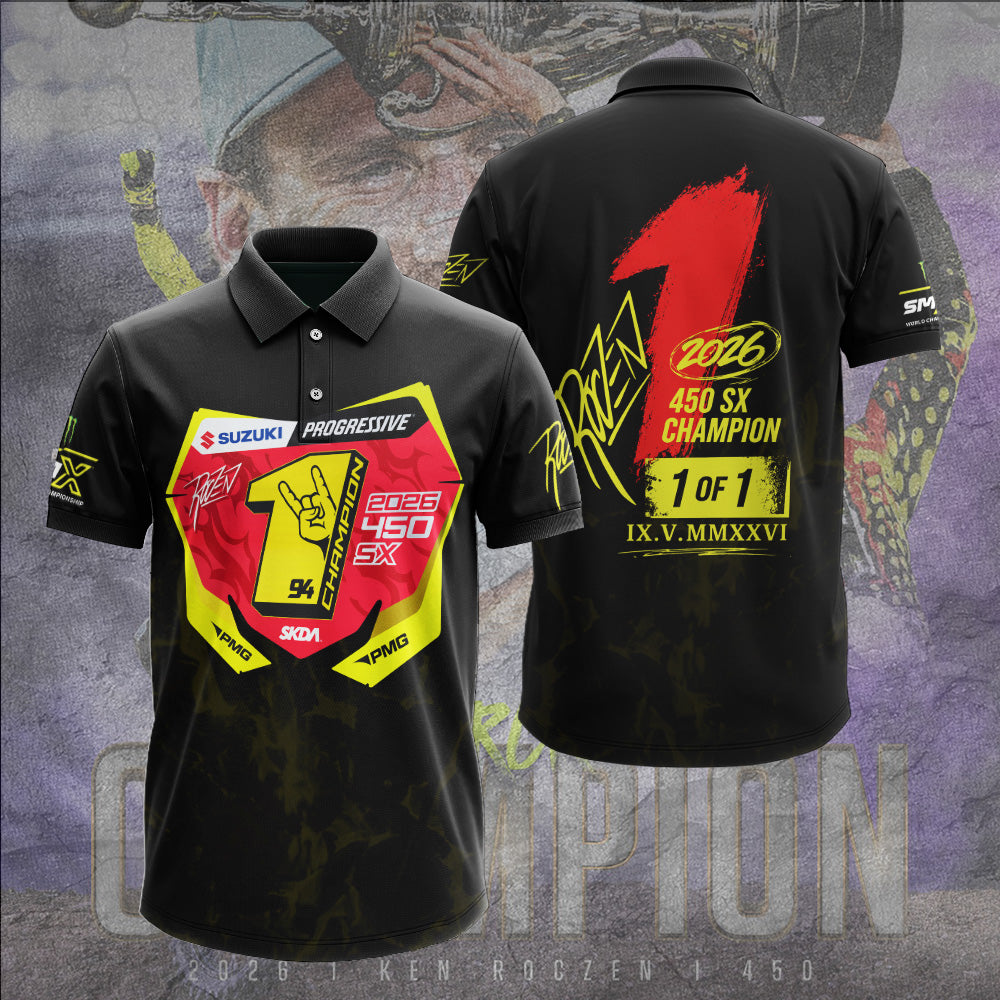 Ken Roczen 450SX 2026 Champion 3D Apparel – GNE6400