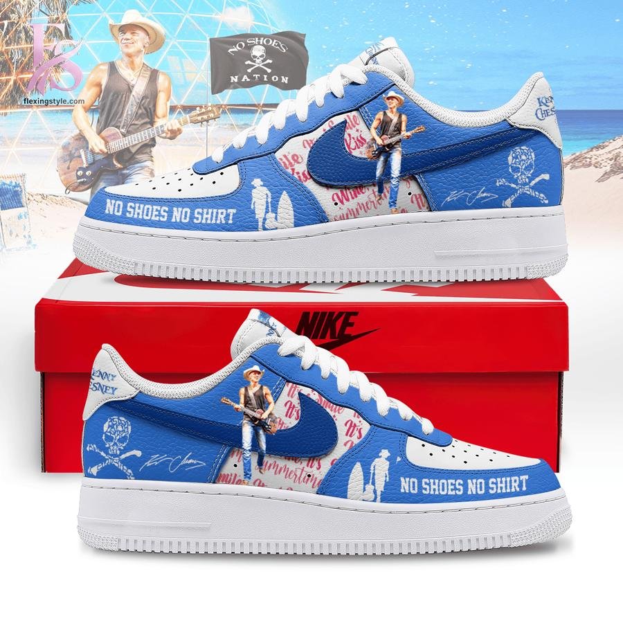 Kenny Chesney No Shoes No Shirt Air Force Shoes