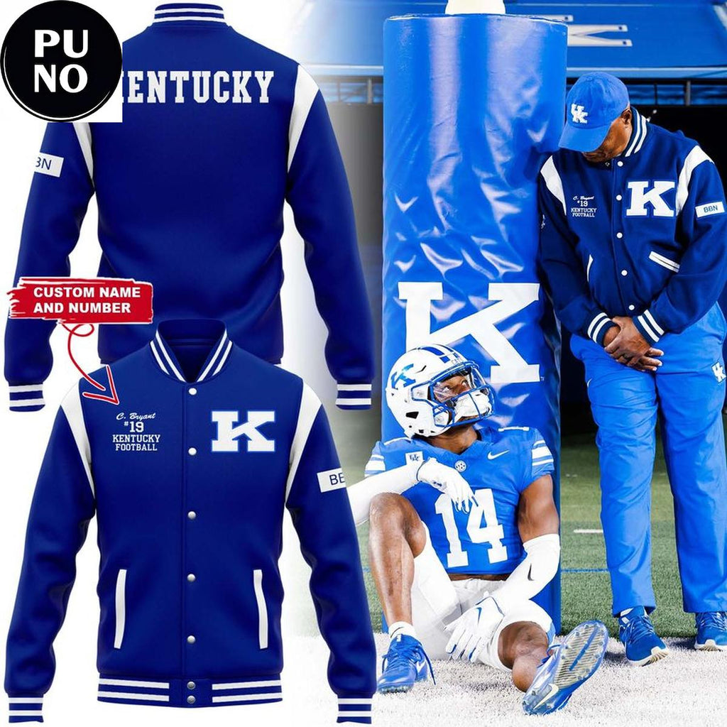Kentucky Wildcats 2026 Next Generation Personalized Baseball Jacket