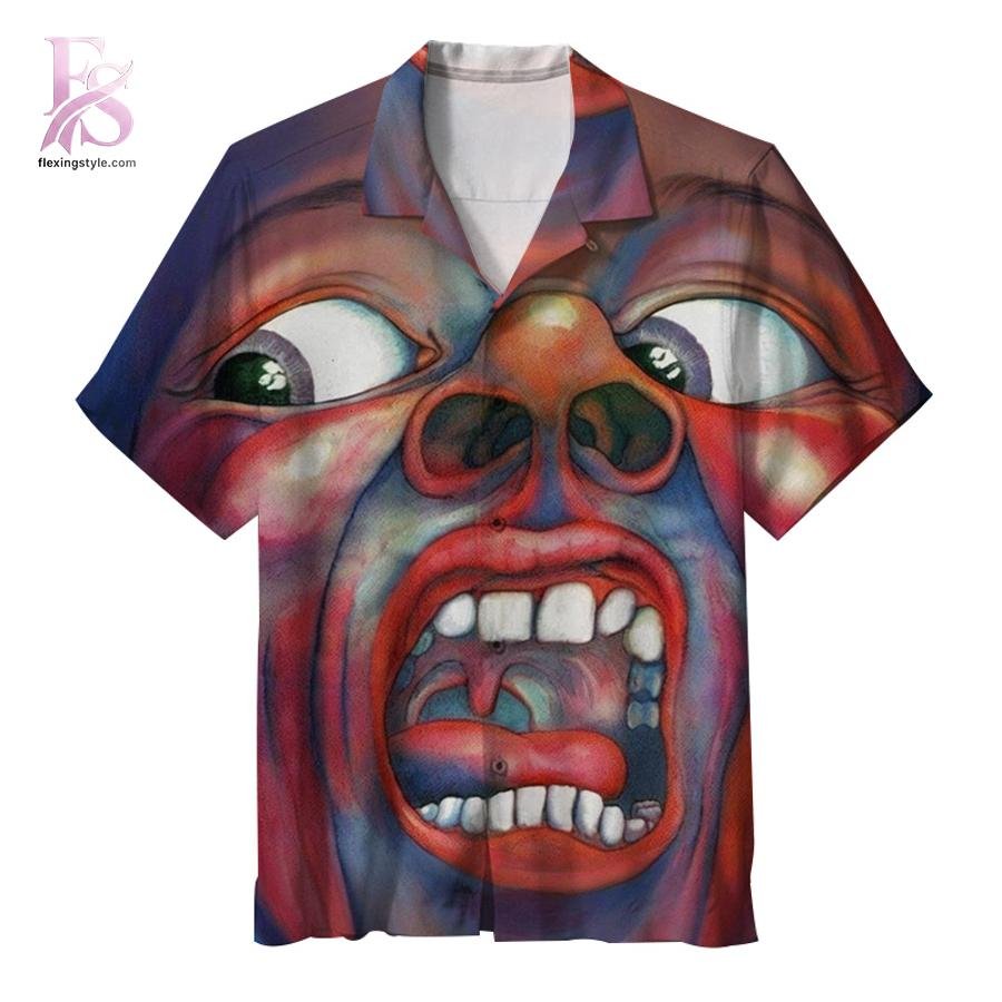 King Crimson In the Court of the Crimson King Hawaiian Shirt