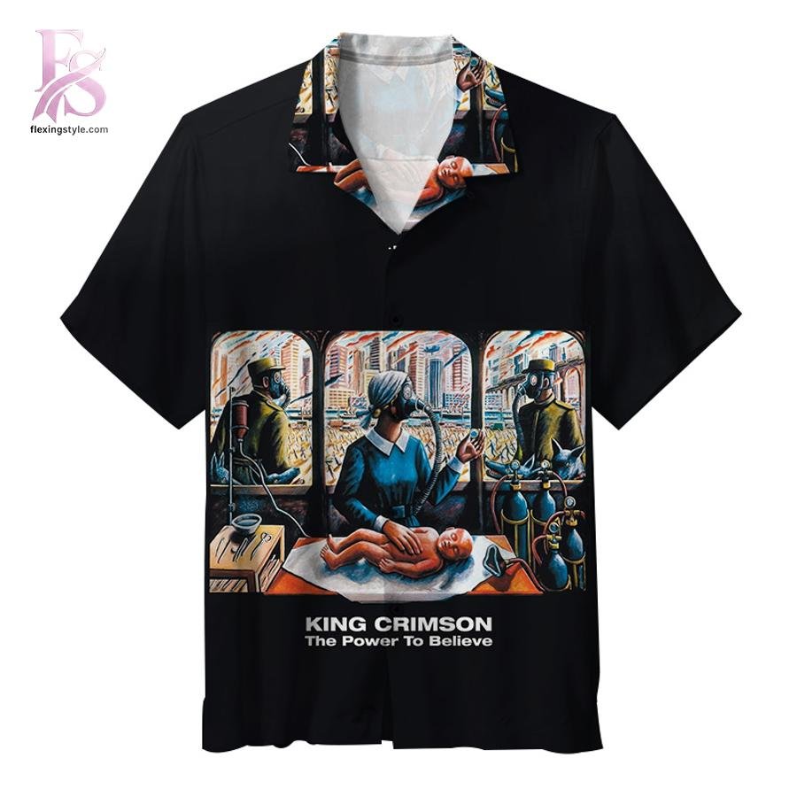 King Crimson The Power To Believe Album Hawaiian Shirt