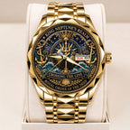 US Navy Crossing the Line Alloy Luxury Quartz Watch – TANTN24258
