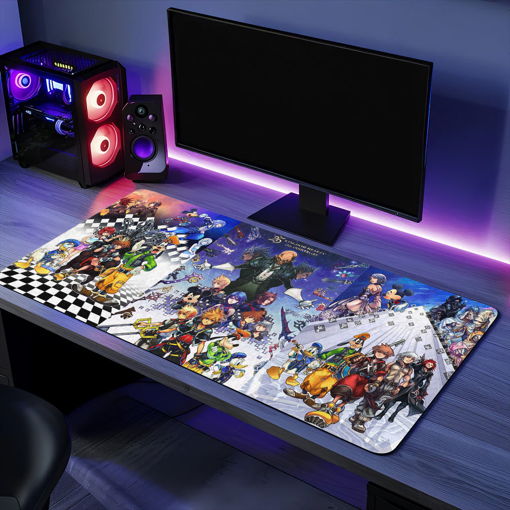 Kingdom Hearts 25th Anniversary Custom Gaming Desk Mat – GNE7455