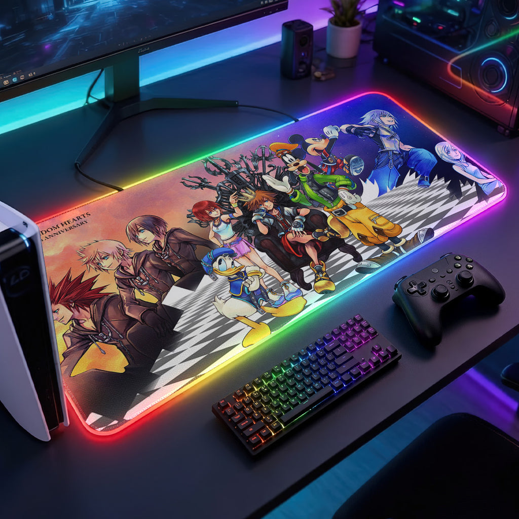 Kingdom Hearts 25th Anniversary Custom Gaming Desk Mat – GNE7456