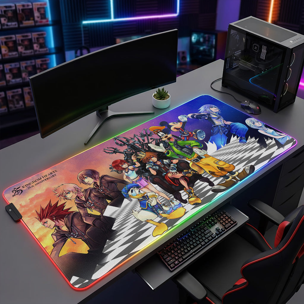 Kingdom Hearts 25th Anniversary Custom Gaming Desk Mat – GNE7456