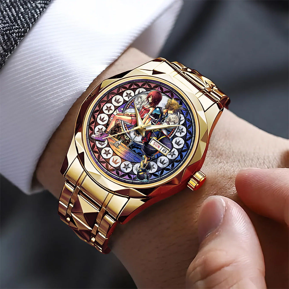 Kingdom Hearts 25th Anniversary Alloy Luxury Quartz Watch – GNE7634