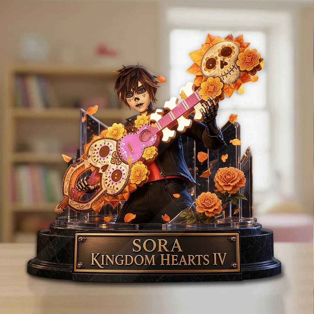 Kingdom Hearts IV Custom Shape Acrylic Plaque – GNE8209